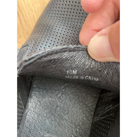 Men’s URI MINKOFF Union Leather Slip On Sneaker Loafer 10 - Picture 9 of 11